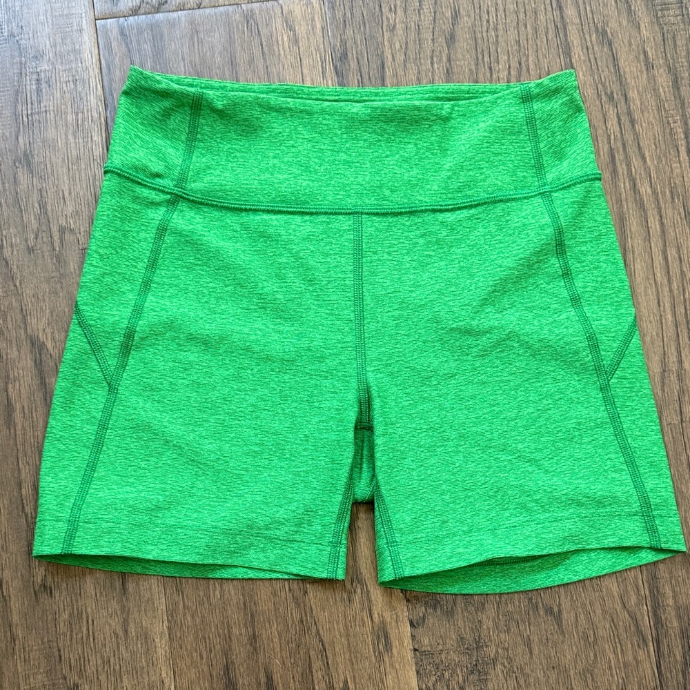 Outdoor Voices Green Women's Athletic Shorts